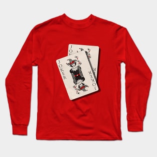 Joker Cards Long Sleeve T-Shirt